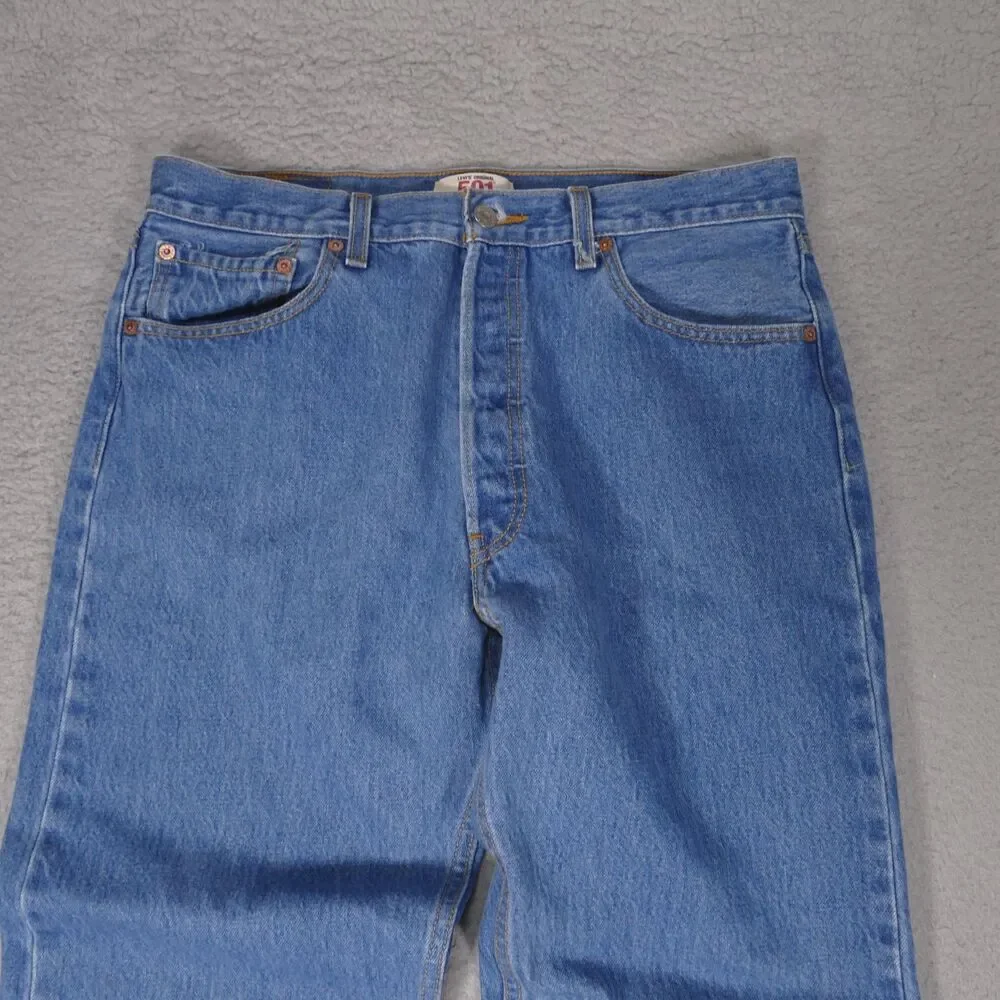 Vintage Levi's 501xx Jeans Men's 32x32 Medium Wash 2000s Y2K